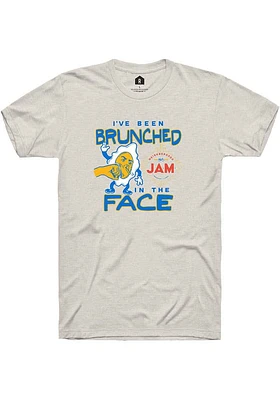 Rally Norman Oatmeal Brunched the Face Short Sleeve Fashion T Shirt