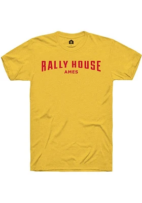 Rally House Gold Employee Tees Short Sleeve Fashion T Shirt