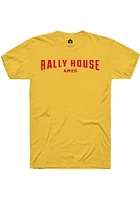 Rally House Gold Employee Tees Short Sleeve Fashion T Shirt