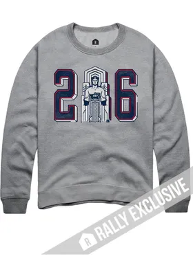 Rally Cleveland Mens Long Sleeve Crew Sweatshirt