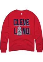 Rally Cleveland Mens Long Sleeve Crew Sweatshirt