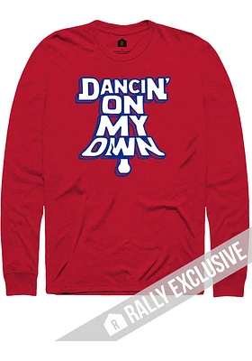 Rally Philadelphia Red Dancing Long Sleeve Fashion T Shirt