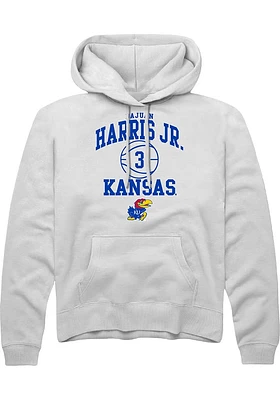 Dajuan Harris Jr Rally Kansas Jayhawks Mens NIL Sport Icon Long Sleeve Hoodie