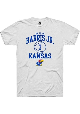 Dajuan Harris Jr Kansas Jayhawks Rally NIL Sport Icon Short Sleeve T Shirt