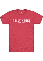 Rally House Red Employee Tees Short Sleeve Fashion T Shirt