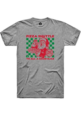 Rally Kansas Grey Santa Short Sleeve Fashion T Shirt