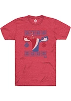 Rally Lawrence Bull Knitted Logo Short Sleeve Fashion T Shirt