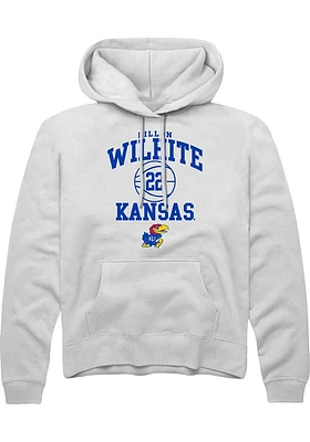 Dillon Wilhite Rally Kansas Jayhawks Mens NIL Sport Icon Long Sleeve Hoodie