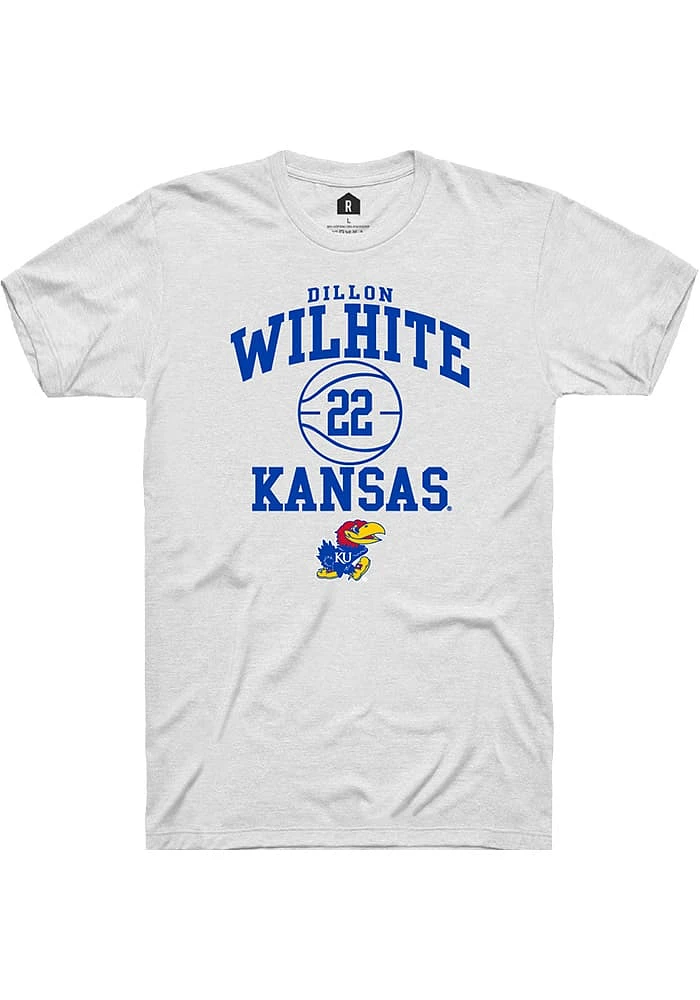 Dillon Wilhite Kansas Jayhawks Rally NIL Sport Icon Short Sleeve T Shirt
