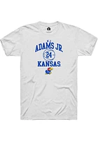 KJ Adams Jr Kansas Jayhawks Rally NIL Sport Icon Short Sleeve T Shirt