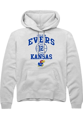 Wilder Evers Rally Kansas Jayhawks Mens NIL Sport Icon Long Sleeve Hoodie