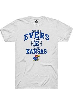 Wilder Evers Kansas Jayhawks Rally NIL Sport Icon Short Sleeve T Shirt