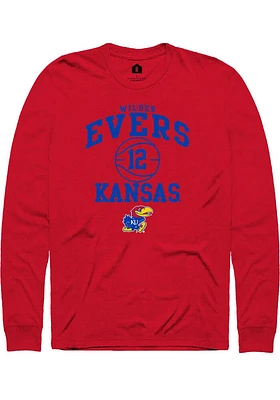 Wilder Evers Kansas Jayhawks Rally NIL Sport Icon Long Sleeve T Shirt