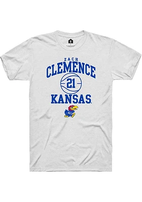 Zach Clemence Kansas Jayhawks Rally NIL Sport Icon Short Sleeve T Shirt