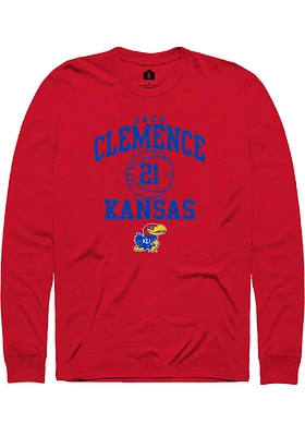 Zach Clemence Kansas Jayhawks Rally NIL Sport Icon Long Sleeve T Shirt
