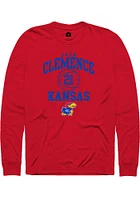 Zach Clemence Kansas Jayhawks Rally NIL Sport Icon Long Sleeve T Shirt