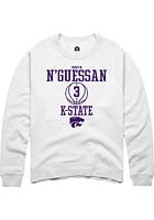 David N’Guessan Rally K-State Wildcats Mens NIL Sport Icon Long Sleeve Crew Sweatshirt