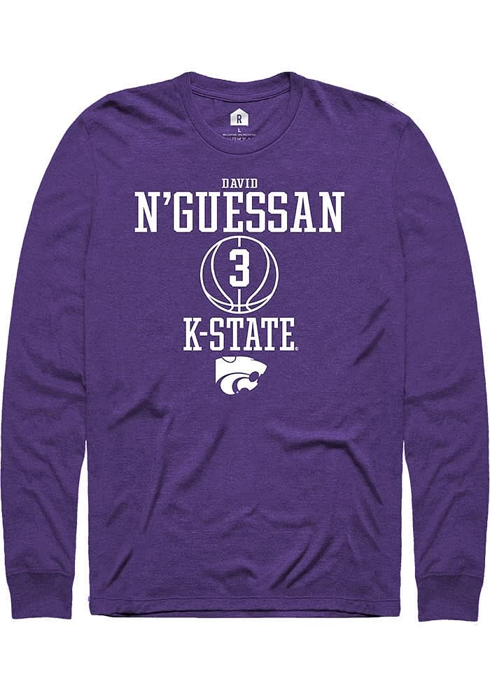David N’Guessan K-State Wildcats Rally NIL Sport Icon Long Sleeve T Shirt
