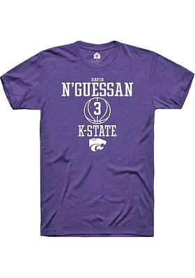 David N’Guessan K-State Wildcats Rally NIL Sport Icon Short Sleeve T Shirt