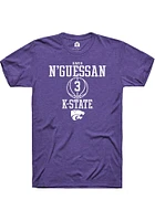 David N’Guessan K-State Wildcats Rally NIL Sport Icon Short Sleeve T Shirt