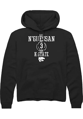 David N’Guessan Rally K-State Wildcats Mens NIL Sport Icon Long Sleeve Hoodie