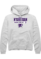 David N’Guessan Rally K-State Wildcats Mens NIL Stacked Box Long Sleeve Hoodie