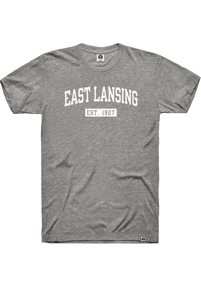 Rally Grey Est 1907 Short Sleeve Fashion T Shirt