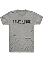 Rally House Grey Employee Tees Style Short Sleeve Fashion T Shirt