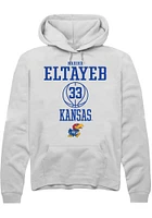 Nadira Eltayeb Rally Kansas Jayhawks Mens NIL Sport Icon Long Sleeve Hoodie