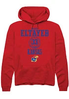 Nadira Eltayeb Rally Kansas Jayhawks Mens NIL Sport Icon Long Sleeve Hoodie