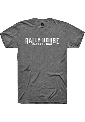 Rally House Charcoal Employee Tees Short Sleeve Fashion T Shirt