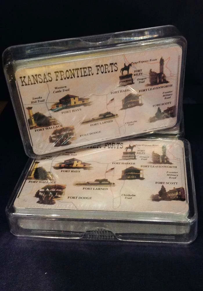 Kansas Kansas Frontier Forts Playing Cards
