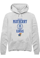Wyvette Mayberry Rally Kansas Jayhawks Mens NIL Sport Icon Long Sleeve Hoodie
