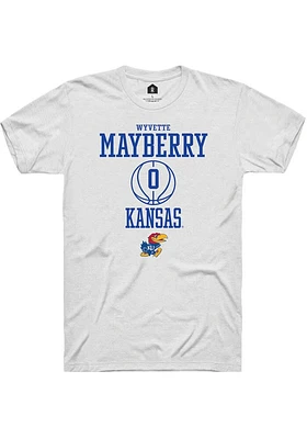 Wyvette Mayberry Kansas Jayhawks Rally NIL Sport Icon Short Sleeve T Shirt