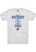 Wyvette Mayberry Kansas Jayhawks Rally NIL Sport Icon Short Sleeve T Shirt