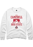 Boede Campbell Rally Ohio State Buckeyes Mens NIL Sport Icon Long Sleeve Crew Sweatshirt