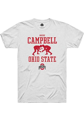 Boede Campbell Ohio State Buckeyes Rally NIL Sport Icon Short Sleeve T Shirt