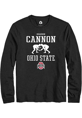 Brandon Cannon Ohio State Buckeyes Rally NIL Sport Icon Long Sleeve T Shirt