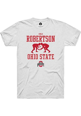 Cole Robertson Ohio State Buckeyes Rally NIL Sport Icon Short Sleeve T Shirt