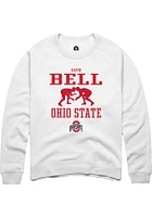 Gavin Bell Rally Ohio State Buckeyes Mens NIL Sport Icon Long Sleeve Crew Sweatshirt