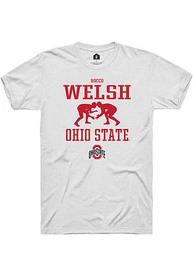 Rocco Welsh Ohio State Buckeyes Rally NIL Sport Icon Short Sleeve T Shirt