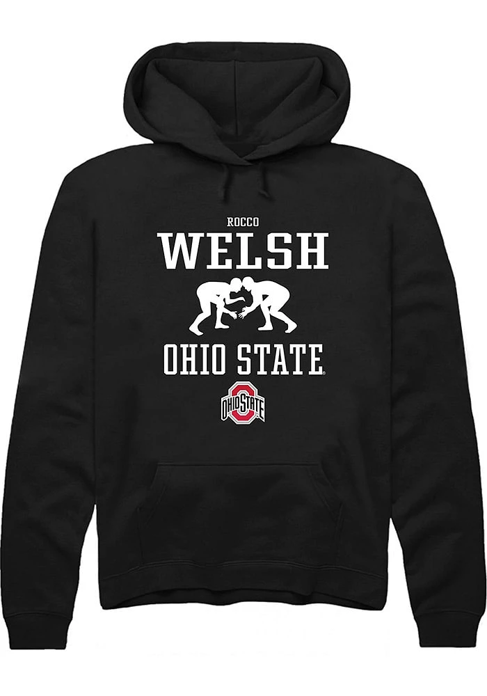 Rocco Welsh Rally Ohio State Buckeyes Mens NIL Sport Icon Long Sleeve Hoodie