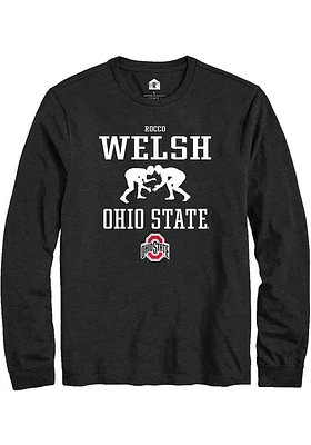 Rocco Welsh Ohio State Buckeyes Rally NIL Sport Icon Long Sleeve T Shirt