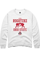 Ryder Rogotzke Rally Ohio State Buckeyes Mens NIL Sport Icon Long Sleeve Crew Sweatshirt