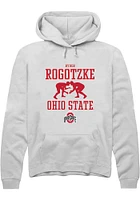 Ryder Rogotzke Rally Ohio State Buckeyes Mens NIL Sport Icon Long Sleeve Hoodie