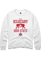 Vinny Kilkeary Rally Ohio State Buckeyes Mens NIL Sport Icon Long Sleeve Crew Sweatshirt