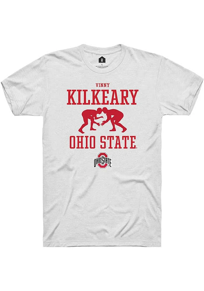 Vinny Kilkeary Ohio State Buckeyes Rally NIL Sport Icon Short Sleeve T Shirt