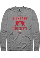 Vinny Kilkeary Ohio State Buckeyes Rally NIL Sport Icon Long Sleeve T Shirt