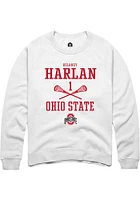 Delaney Harlan Rally Ohio State Buckeyes Mens NIL Sport Icon Long Sleeve Crew Sweatshirt