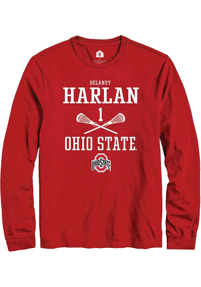 Delaney Harlan Ohio State Buckeyes Rally NIL Sport Icon Long Sleeve T Shirt